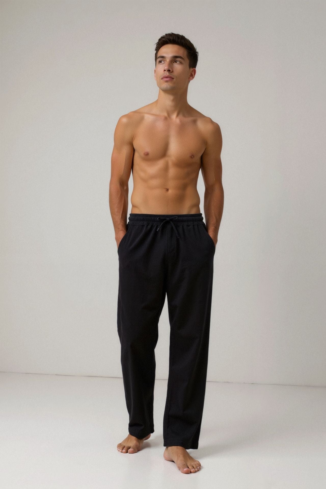 LINEA Cotton & Linen Blend Drawstring Pants