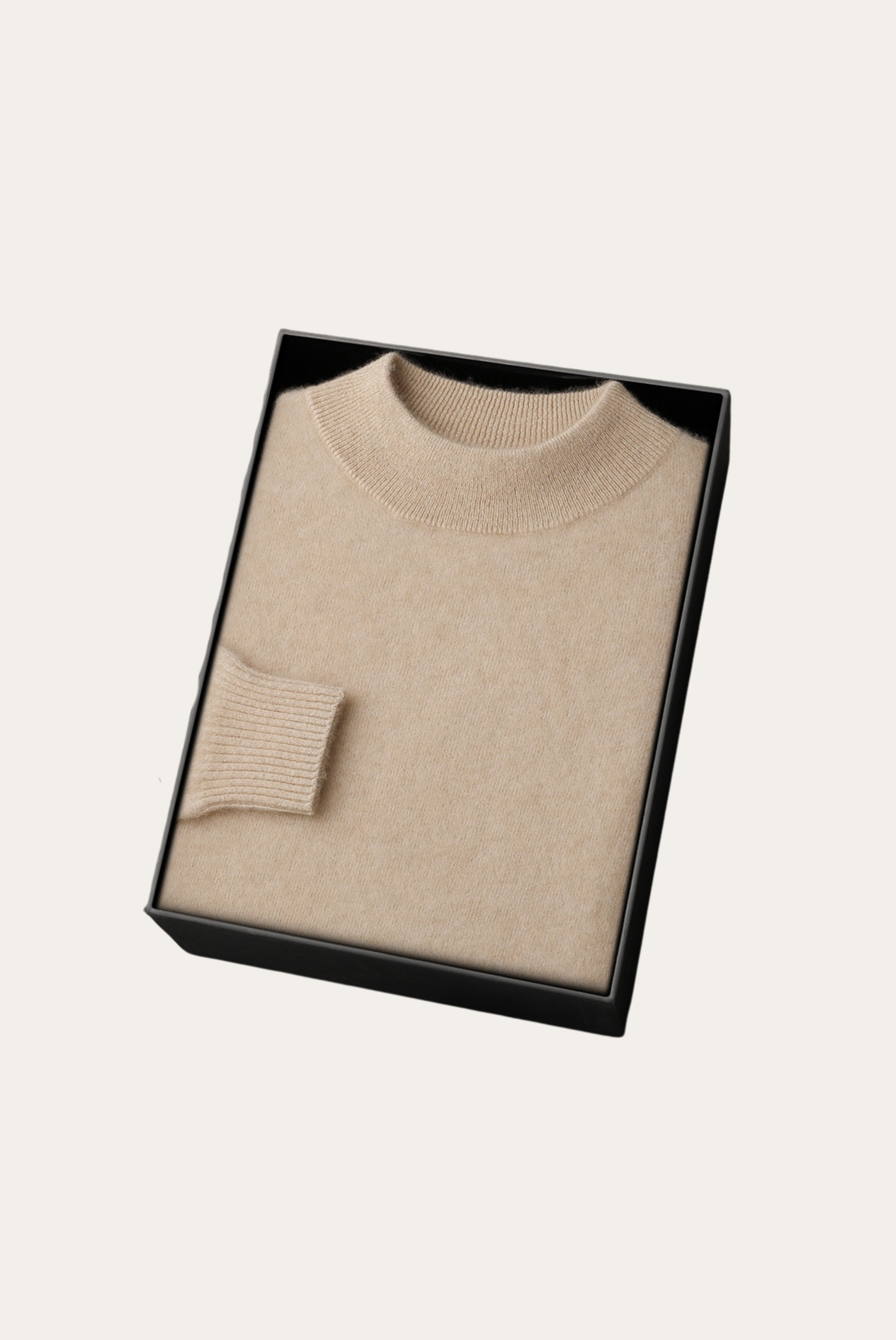 Creme Cashmere Crewneck