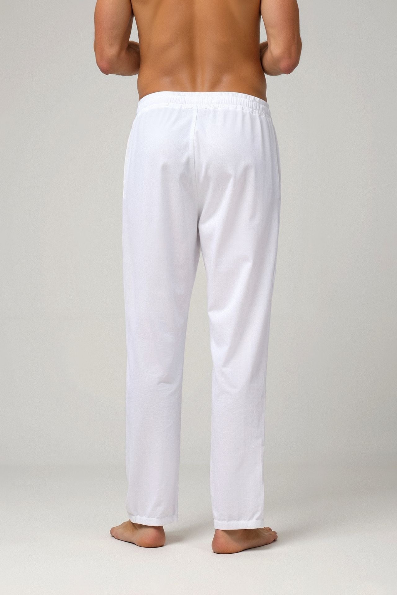 LINEA Cotton & Linen Blend Drawstring Pants