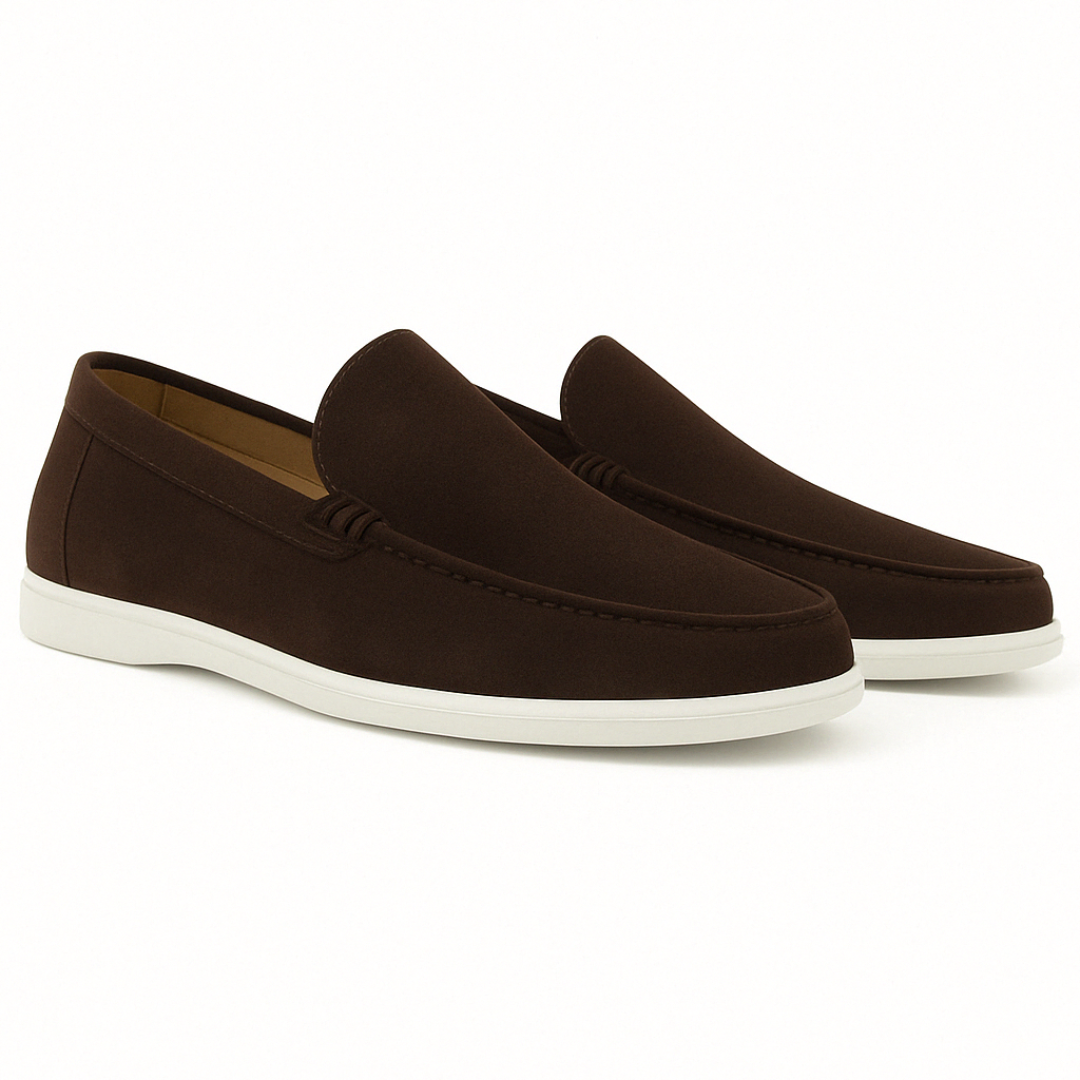 LINEA Suede Loafers